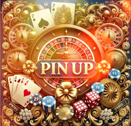 Interfaz de la app de Pin-Up Guatemala en un teléfono con acceso a casino, en vivo y deportes